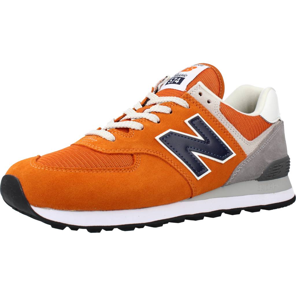 Pre-owned New Balance Herren Sportschuhe Balance Ml574 Hj2 120072 Orange