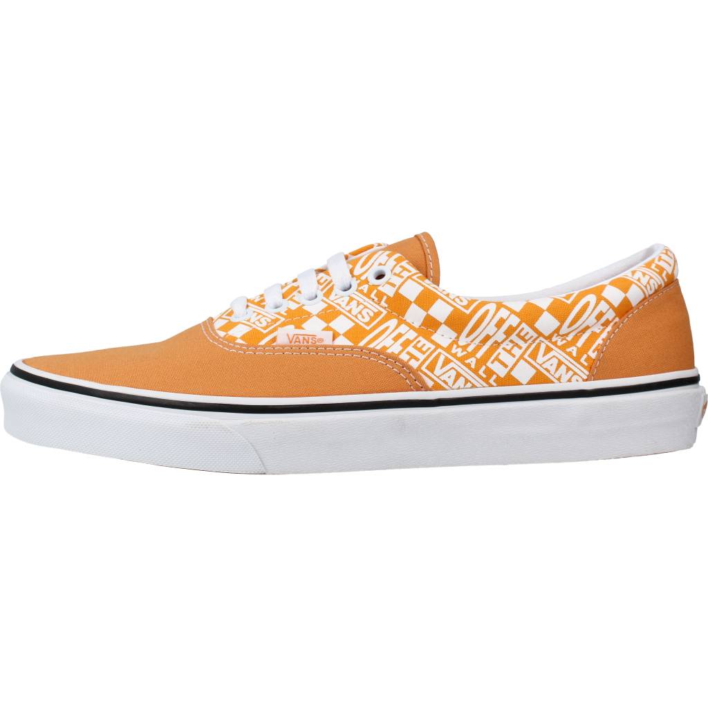 vans slip on hombre naranja