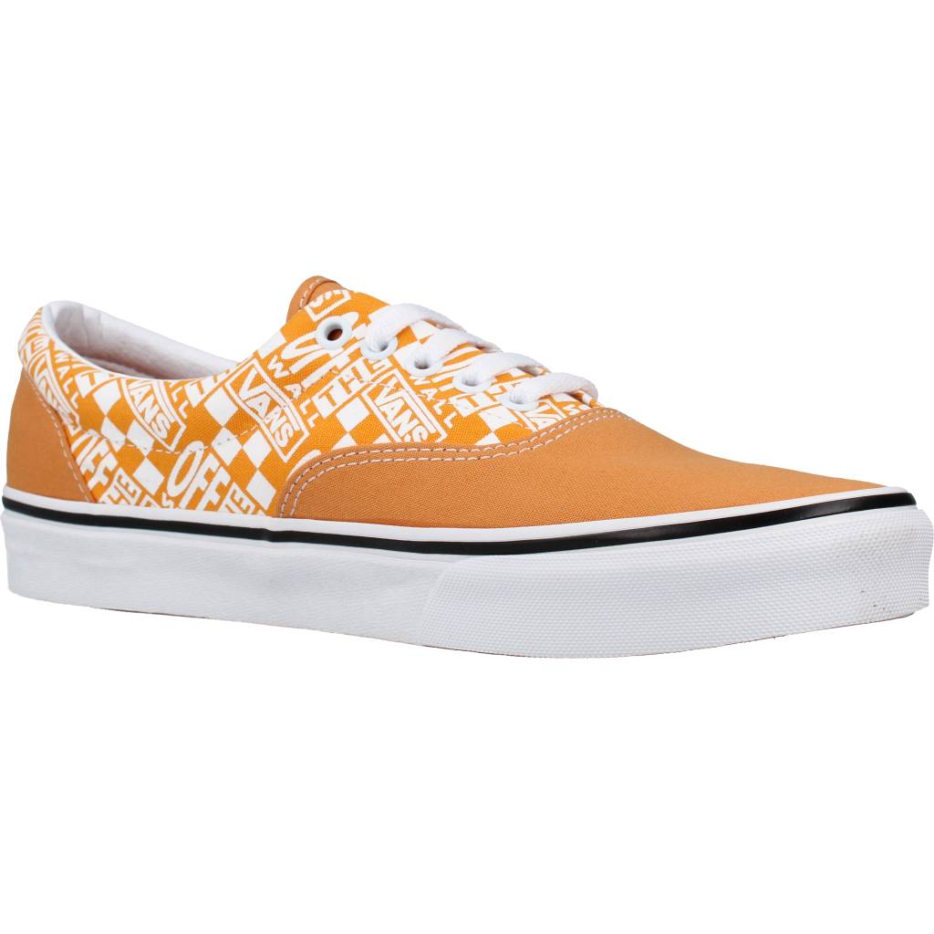 vans slip on hombre naranja