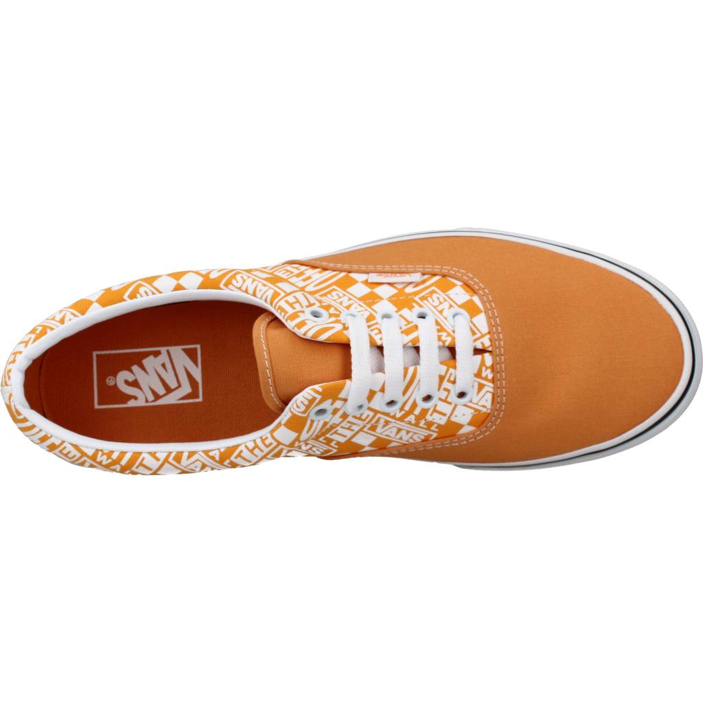 vans slip on hombre naranja