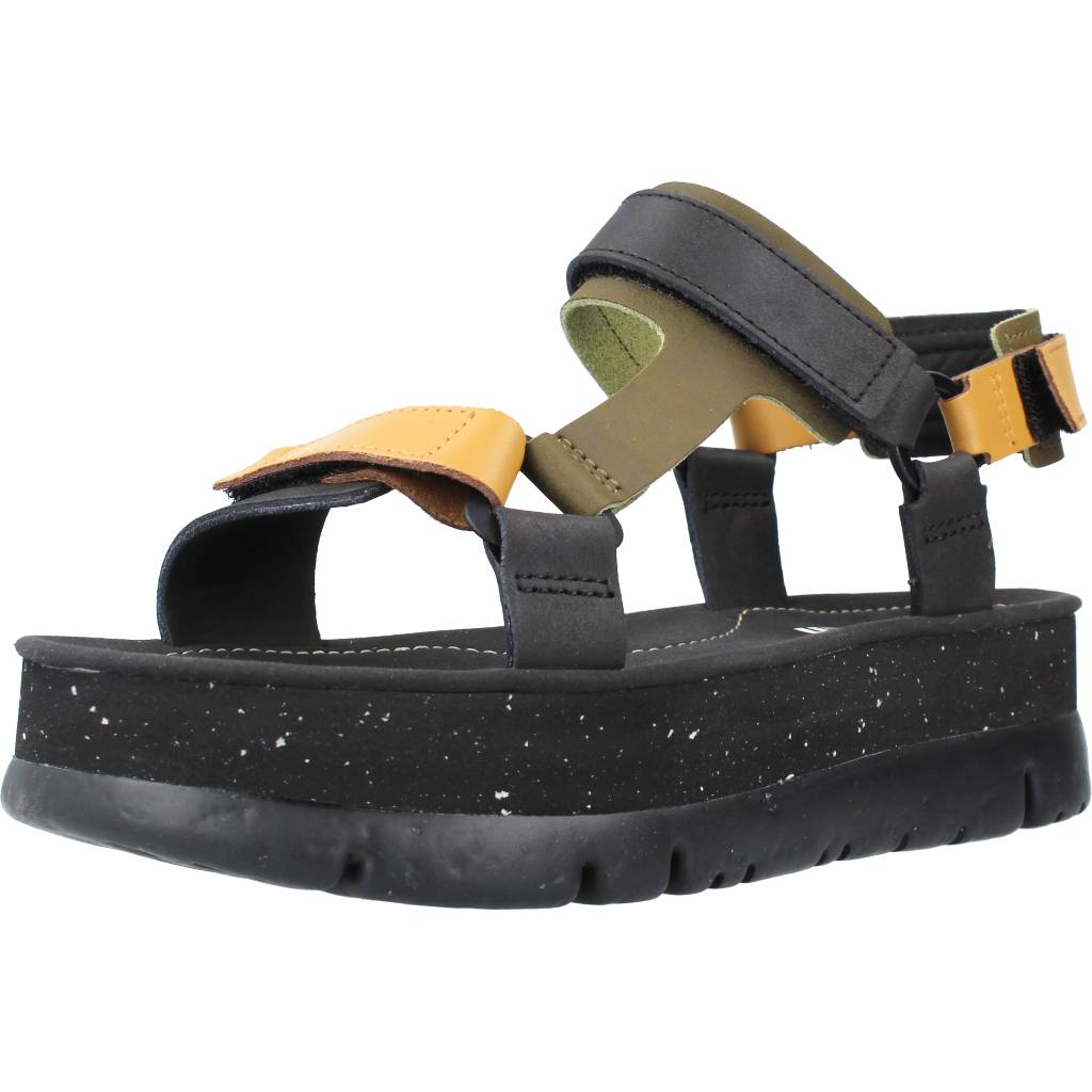 Pre-owned Camper Sandalen/sandaletten  Oruga 119390 Schwarz