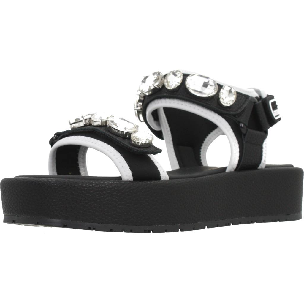 Pre-owned Guess Sandalen/sandaletten  Fl6rch Ele03 119374 Schwarz