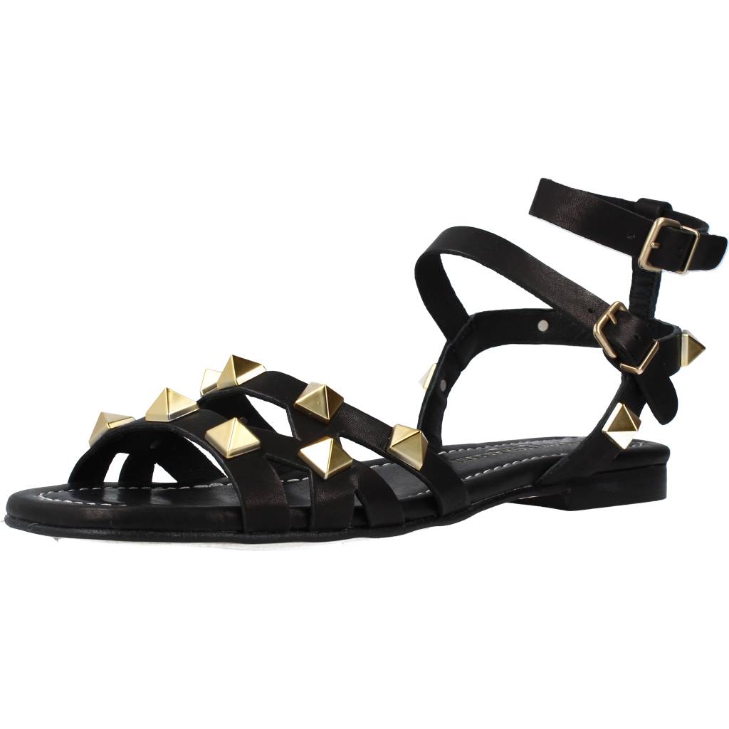 Pre-owned Pedro Miralles Sandalen/sandaletten  18058pm 120563 Schwarz