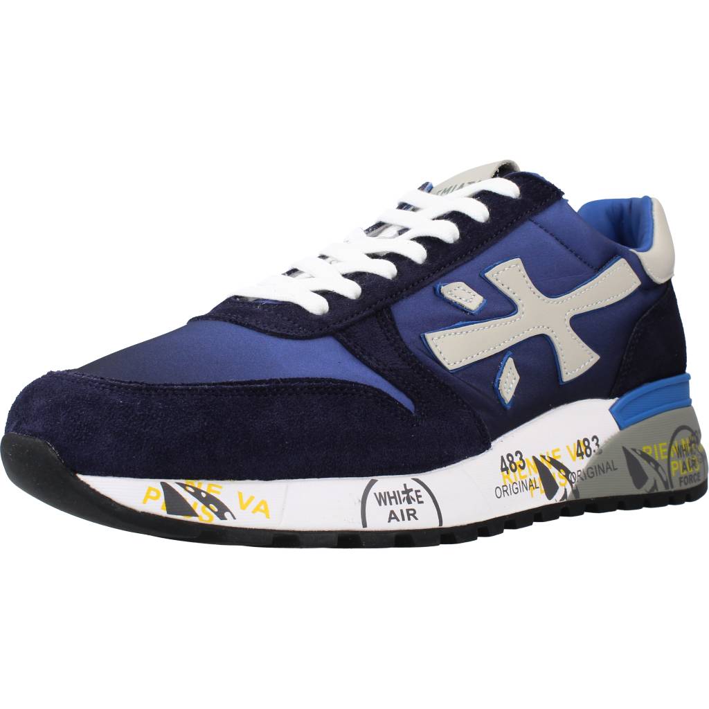 Pre-owned Premiata Herren Sportschuhe  Mick 5692 121017 Blau