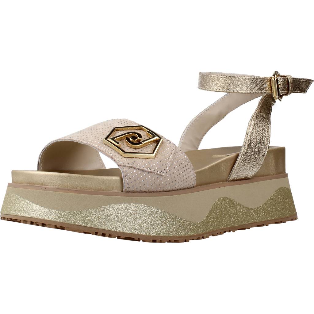 Pre-owned Liu •jo Sandalen/sandaletten Liu-jo Frida 15 117507 Gold