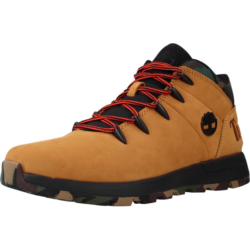 Pre-owned Timberland Stiefelletten/boots  Sprint Trekker Mid 115682 Gelb