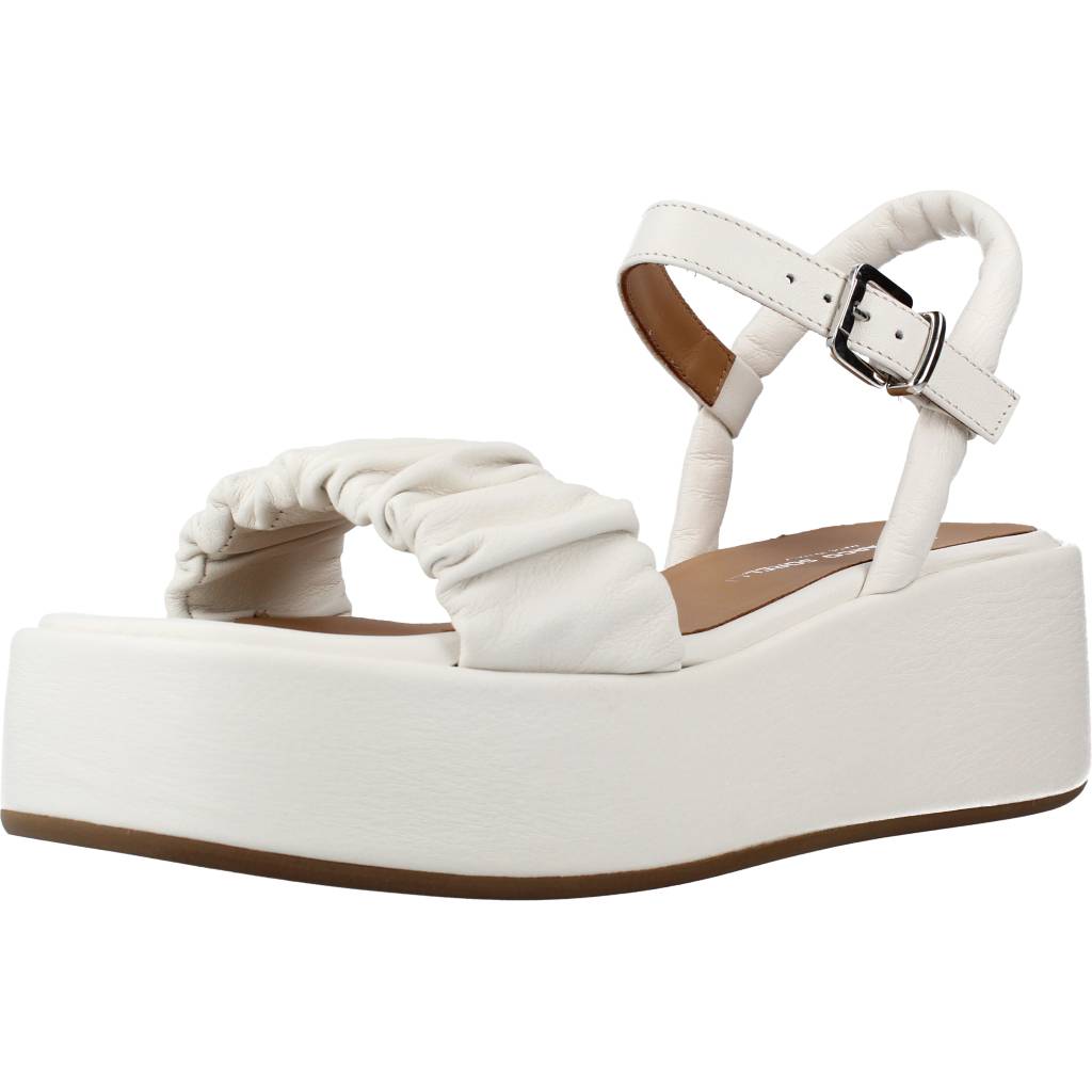 Pre-owned Gianmarco Sorelli Sandalen/sandaletten  Kira 120643 Weiss